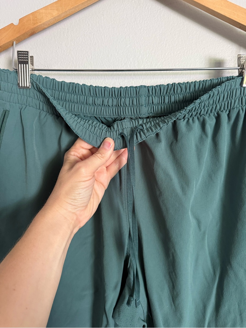 Outdoor Voices Women’s XL Athletic Pants Elastic-Waist Casual Pants in Green - Picture 3 of 9